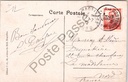 Oostende - "La Digue" - Zeedijk met grand hotels en wandelaars – achterzijde van de originele postkaart