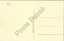 Blankenberge - "La Plage vers le Pier" - Het strand richting de pier – achterzijde van de originele postkaart