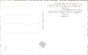 Jalhay - "La Gileppe - Le Lion. / De Leeuw." - Leeuwenstandbeeld aan het stuwmeer – achterzijde van de originele postkaart