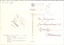 Malmedy - "Place Albert 1er et Cathédrale St. Quirin" - Albertplein – achterzijde van de originele postkaart