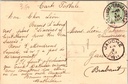 Namur - "Citadelle" - Citadel van Namen met Sint-Pieterskapel – achterzijde van de originele postkaart