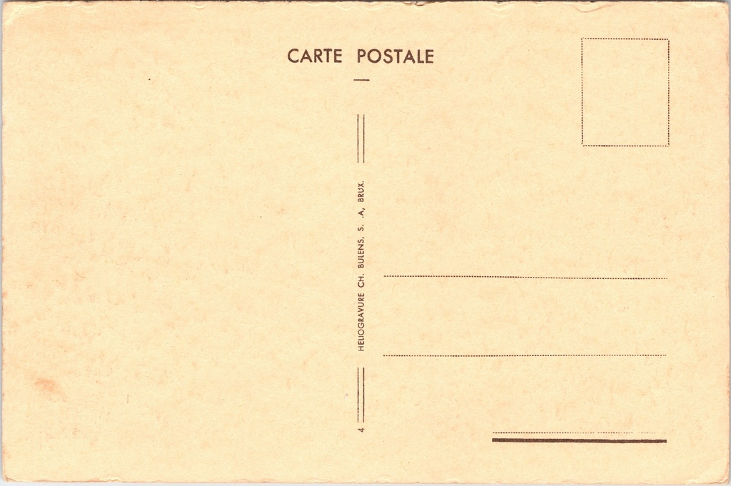 Rochefort - "GROTTES DE HAN : la perte de la Lesse au gouffre de Belvaux" - Grotten – achterzijde van de originele postkaart