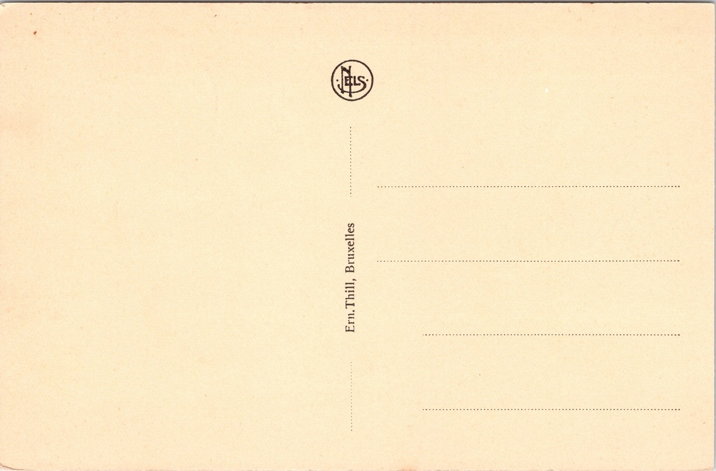 Bouillon - "L'Abbaye de Clairefontaine" - Abdij van Clairefontaine – achterzijde van de originele postkaart