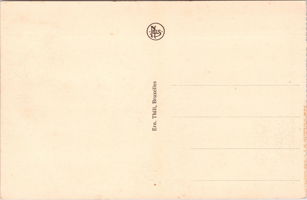 Bouillon - "L'Abbaye de Clairefontaine" - Abdij van Clairefontaine bij de rivier – achterzijde van de originele postkaart