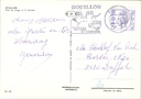 Bouillon - "Pont de Liège et la Semois" - Luikse brug over de Semois – achterzijde van de originele postkaart