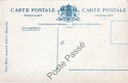 Brussel - "Square du Petit Sablon" - Klein Zavel Square – achterzijde van de originele postkaart