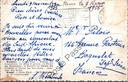 Brussel - "Grand'Place - Maisons des corporations" - Grote Markt - Gildenhuizen – achterzijde van de originele postkaart