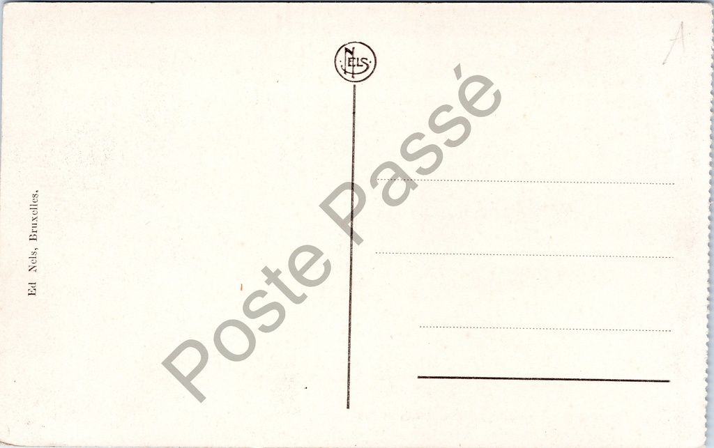 Zeebrugge - "Extrémité du Môle. Entrée du Port." - Uiteinde van de golfbreker – originele postkaart, afbeelding 2