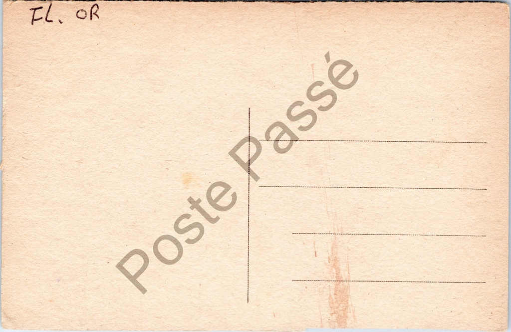 Gent - "Postkantoor / La Poste / General Post-office" - Hoofdpostkantoor van Gent – originele postkaart, afbeelding 2