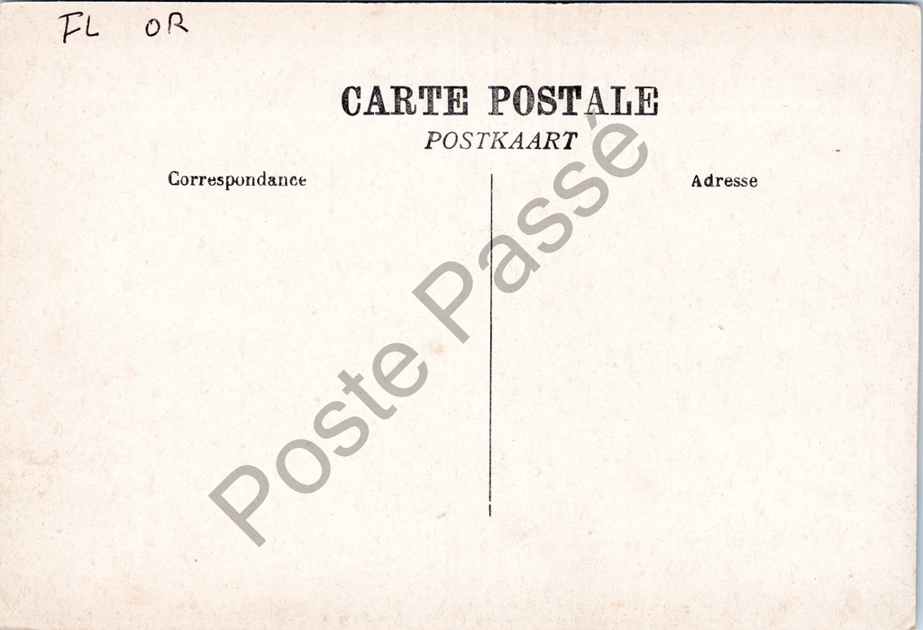 Gent - "Exposition Internationale de Gand 1913. Le Pavillon de la Ville – achterzijde van de originele postkaart