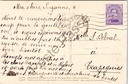 Gent - "Pensionnat des Sœurs de N. D. Nouveau Bois - Une vue du Parc" - Zicht – achterzijde van de originele postkaart