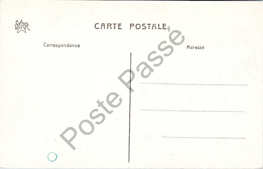 Gent - "Beggijnhof - Ste. Elisabethplein (Noord)" - Beggijnhof Sint-Elisabethplein – achterzijde van de originele postkaart