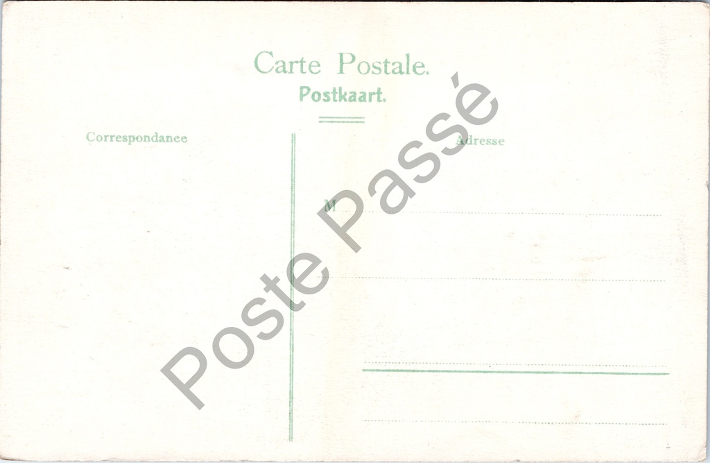 Brugge - "Bruges Le Pont du Béguinage" - Brug van het Begijnhof – achterzijde van de originele postkaart
