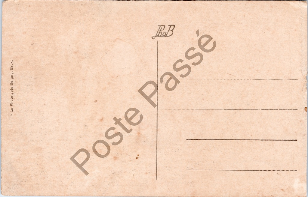 Zeebrugge - "Le Pont de l'Avenue Jules de Trooz" - Brug van de Jules de Troozlaan – originele postkaart, afbeelding 4
