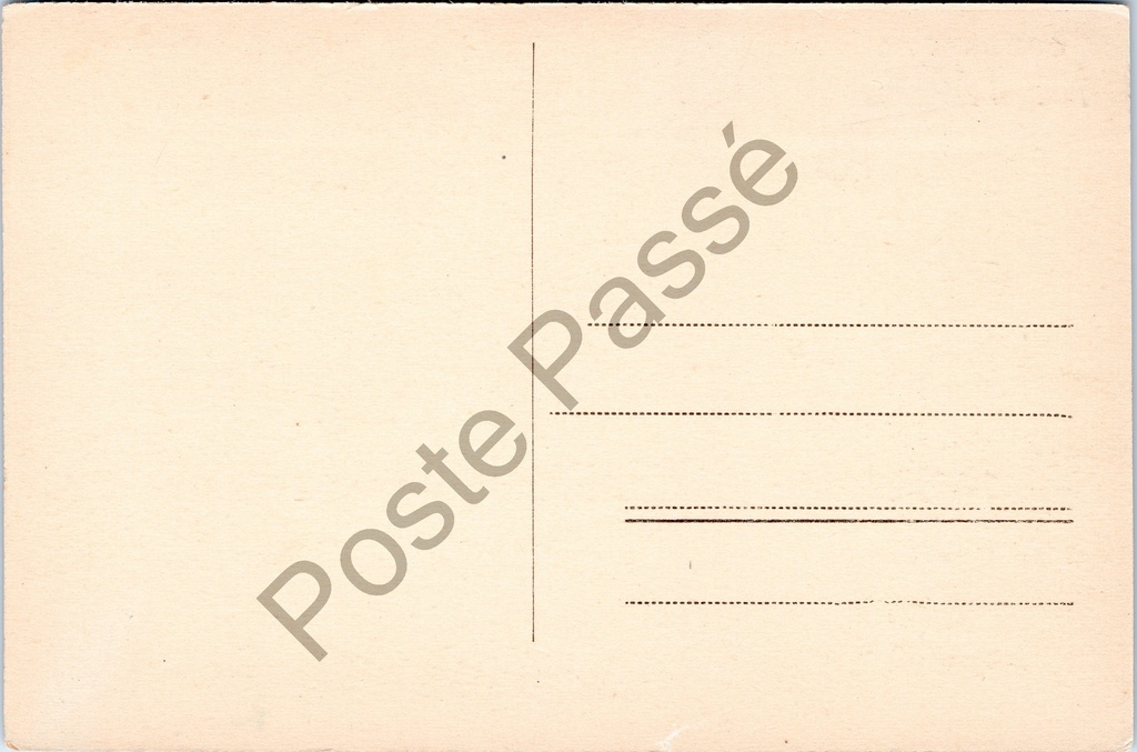 Oombergen - "Binnenste der Kerk / Intérieur de l'Eglise" - Interieur van de kerk – achterzijde van de originele postkaart