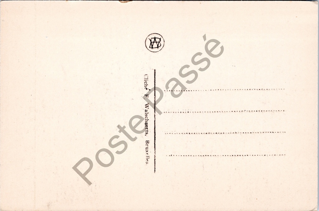 Oudenaarde - "Audenarde au Béguinage" - Begijnhof – achterzijde van de originele postkaart