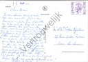 Ronse - "Bonjour de Renaix - Groeten uit Ronse" - Meerzicht met stadhuis en kerken – achterzijde van de originele postkaart