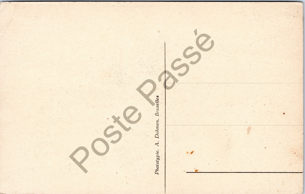Waterloo - "Ferme «La Papelotte»" - Historische boerderij La Papelotte – achterzijde van de originele postkaart