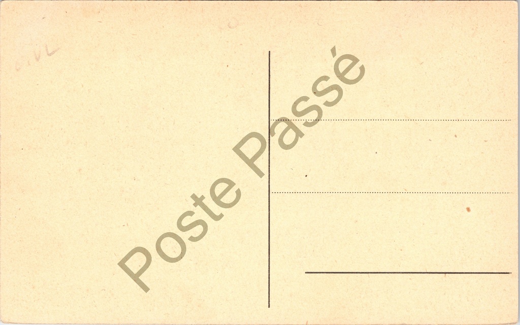Vrasene - "Vracene Kerk" - De parochiekerk van Vrasene – achterzijde van de originele postkaart