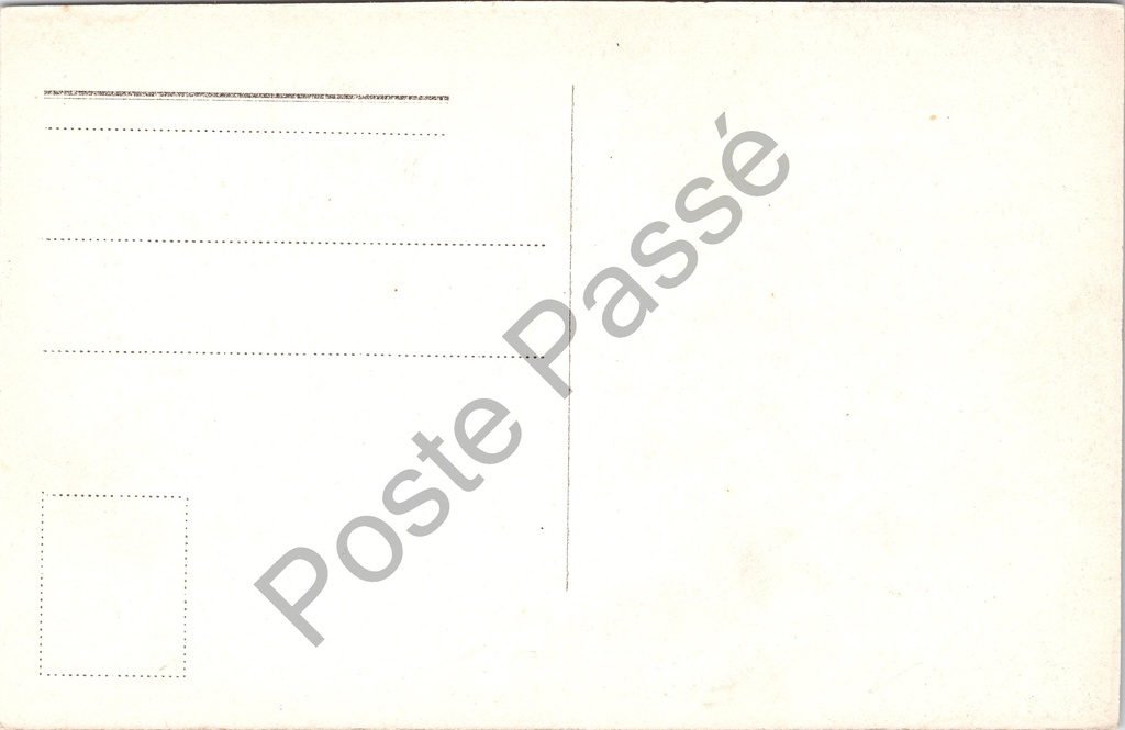 Puivelde - "Kerk S. Job." - Sint-Jobskerk in Puivelde (Belcele) – achterzijde van de originele postkaart