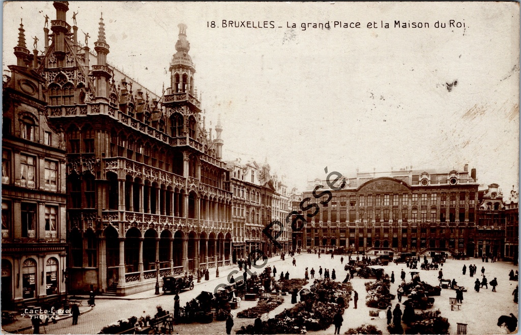 [Brussel0384] Bruxelles - "La grand Place et la Maison du Roi" - La Grand Place et la Maison du Pain