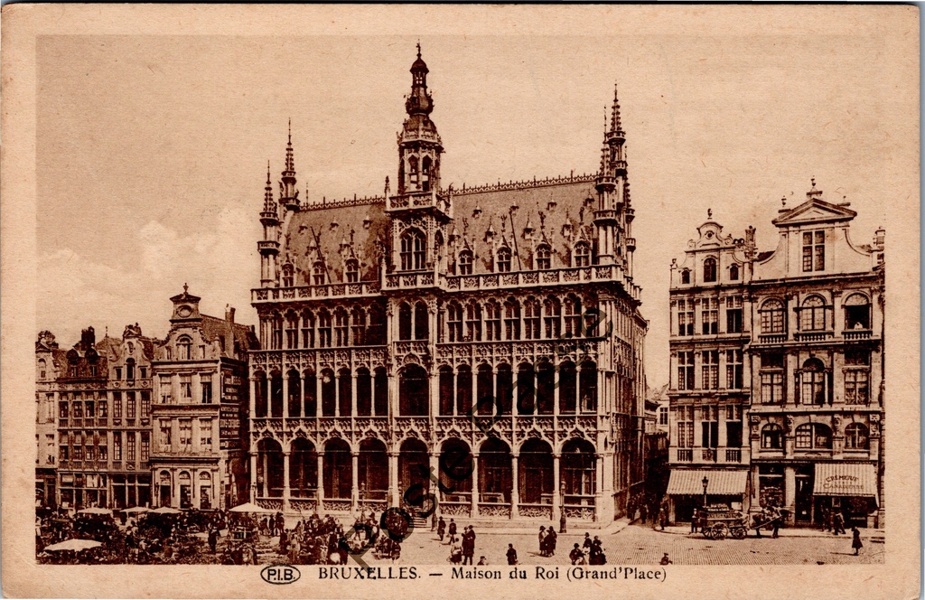 Brussel - "Maison du Roi (Grand'Place)" - Broodhuis op de Grote Markt
