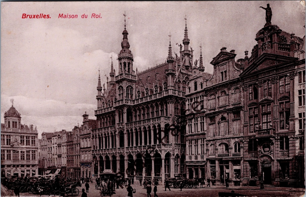 Bruxelles - "Maison du Roi" - Boulangerie sur la Grand Place