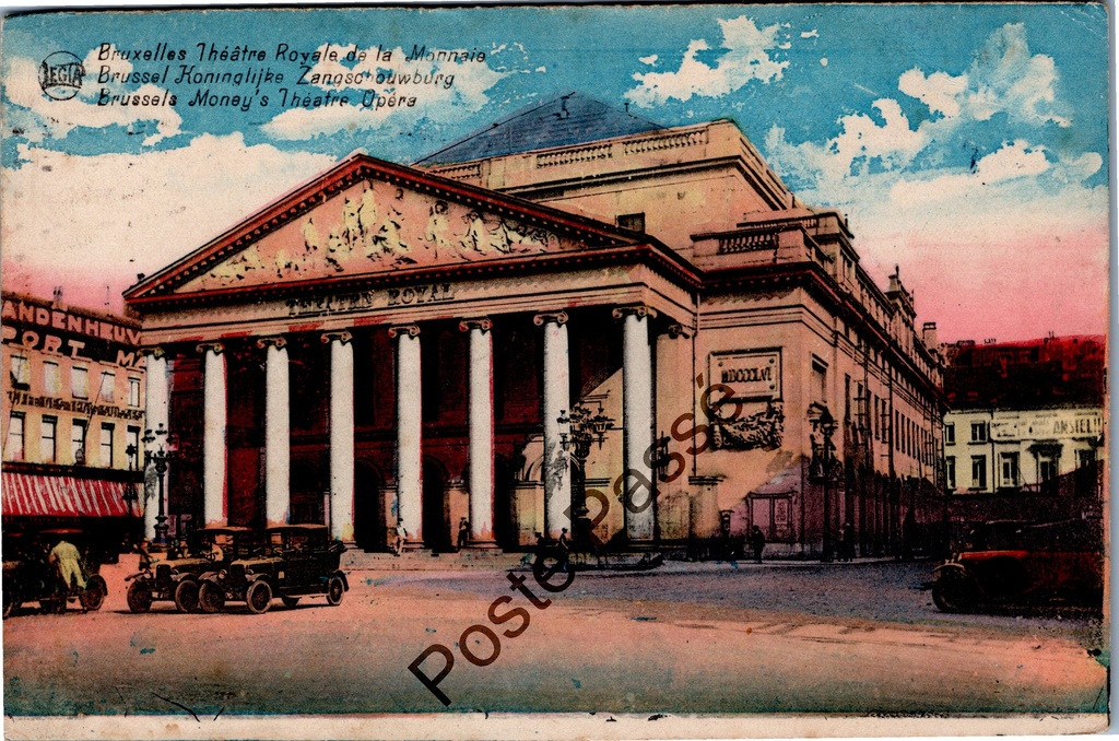 [Brussel0640] Brussels - "Théâtre Royale de la Monnaie" - Royal Monnaie Theatre