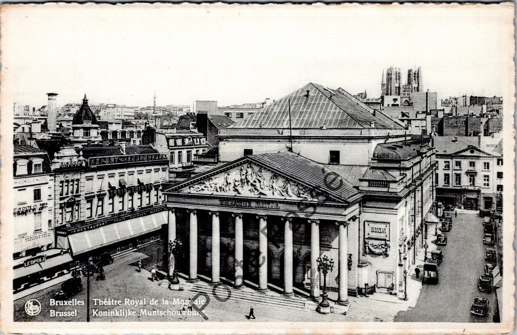 [Brussel0576] Bruxelles - "Théâtre Royal de la Monnaie" - Royal Monnaie Theatre