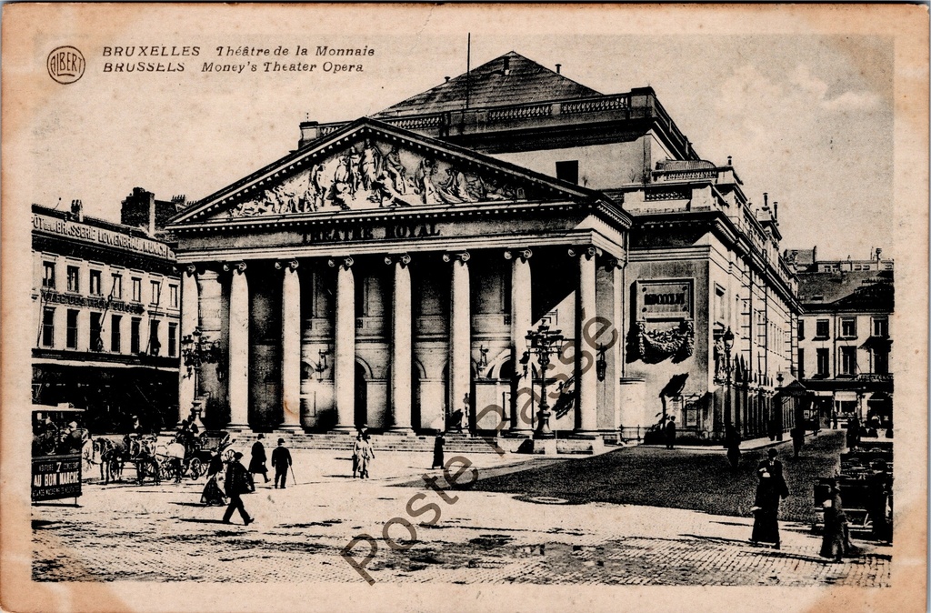 [Brussel0376] Brussel - "Théâtre de la Monnaie" - Koninklijke Muntschouwburg operagebouw
