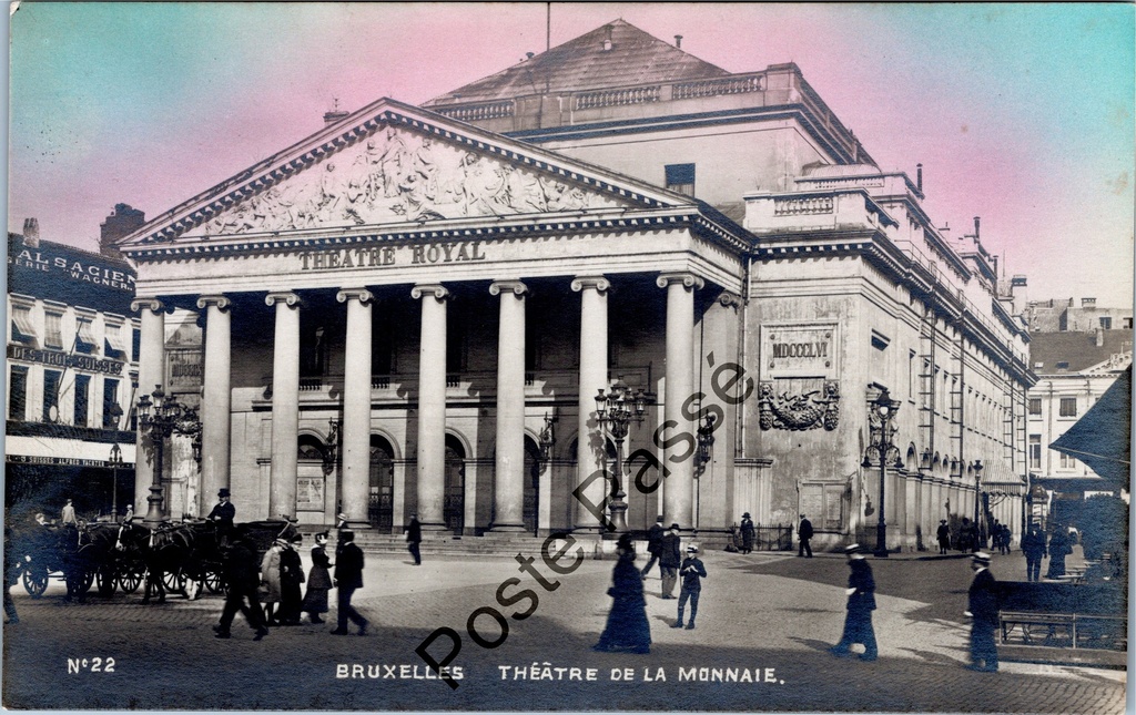 Brussel - "Théâtre de la Monnaie" - Koninklijke Muntschouwburg