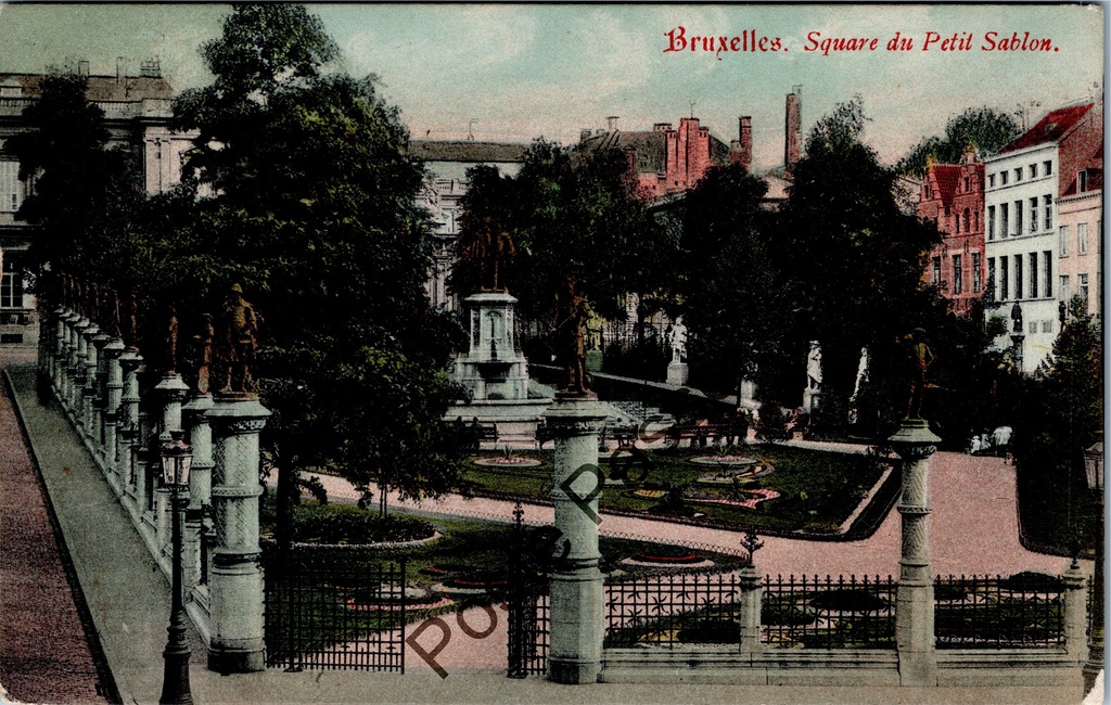 [Brussel0304] Bruxelles - Square du Petit Sablon - Kleine Zavel