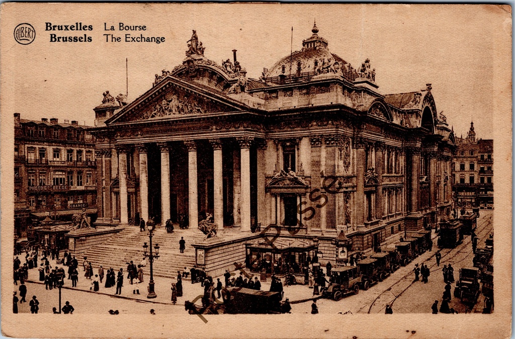 Bruxelles - "La Bourse" - La Bourse de Bruxelles