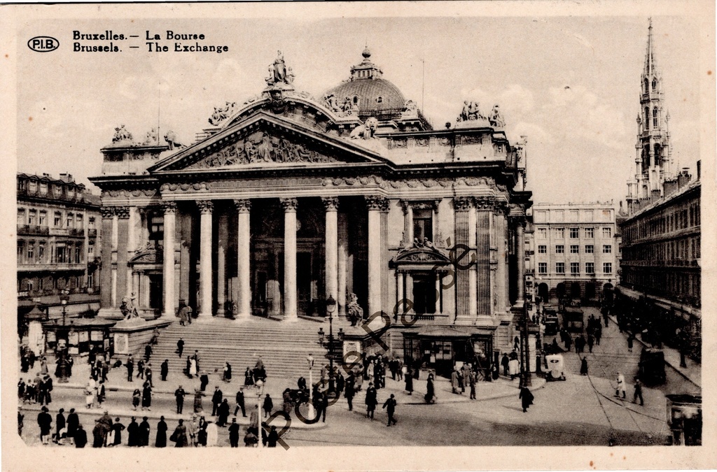 [Brussel0308] Brussels - "La Bourse" - Stock Exchange building