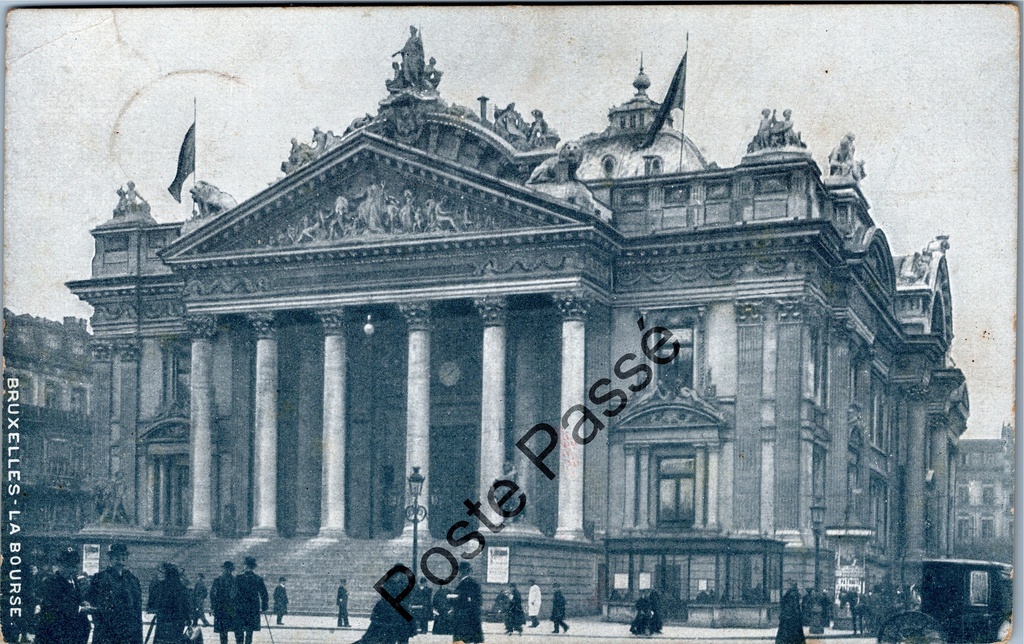 Brussels - "La Bourse" - Stock Exchange building
