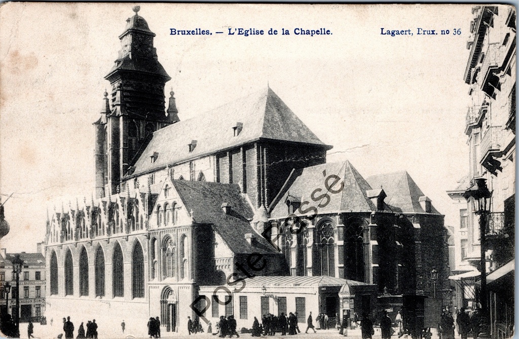 Brussels - "L'Eglise de la Chapelle" - Chapel Church