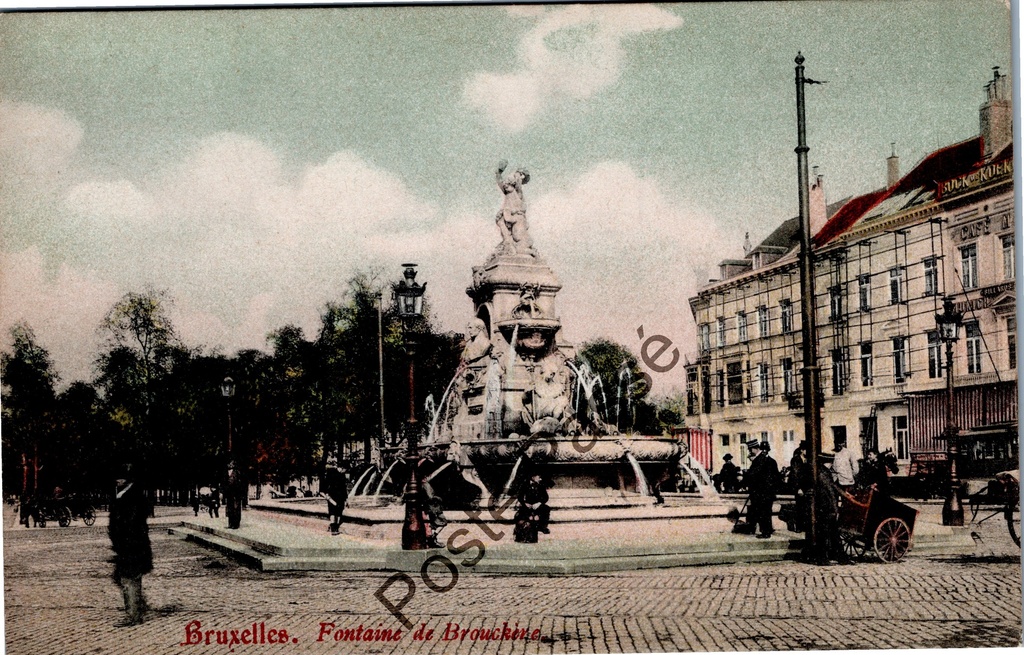 [Brussel0246] Bruxelles - "Fontaine de Brouckère" - Fontaine de Brouckère