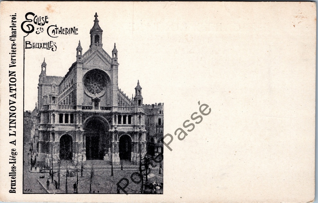 [Brussel0240] Brussels - "Eglise Ste Catherine" - Church of Saint Catherine