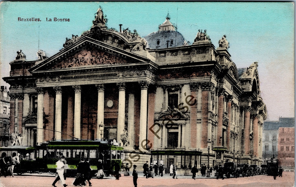 [Brussel0238] Brussels - "La Bourse" - The Stock Exchange