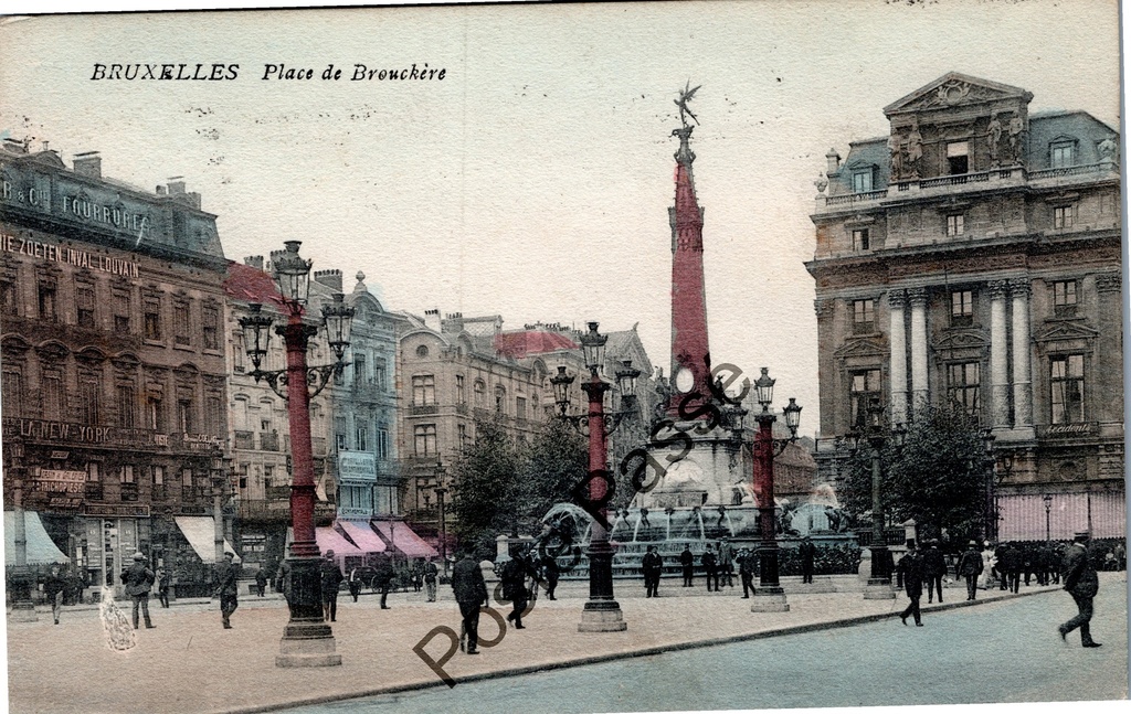 Brussel - "Place de Brouckère" - De Brouckèreplein