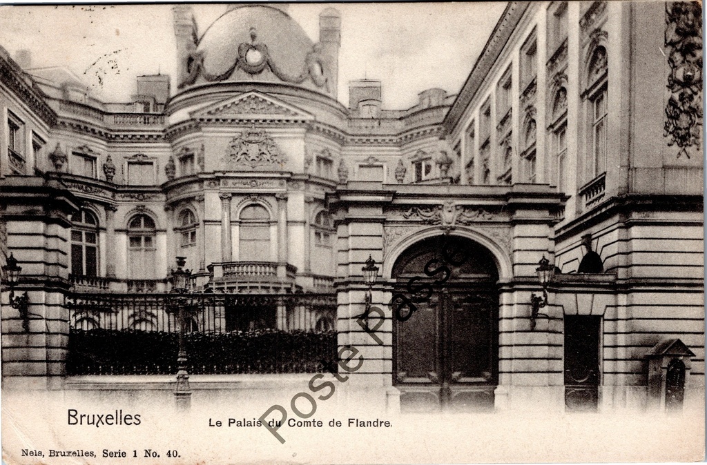 [Brussel0222] Bruxelles - "Le Palais du Comte de Flandre" - Palais du Comte de Flandre