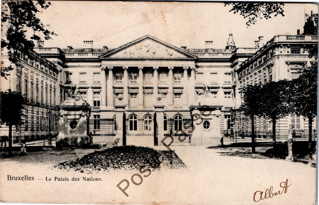Brussel - "Le Palais des Nations" - Paleis der Naties