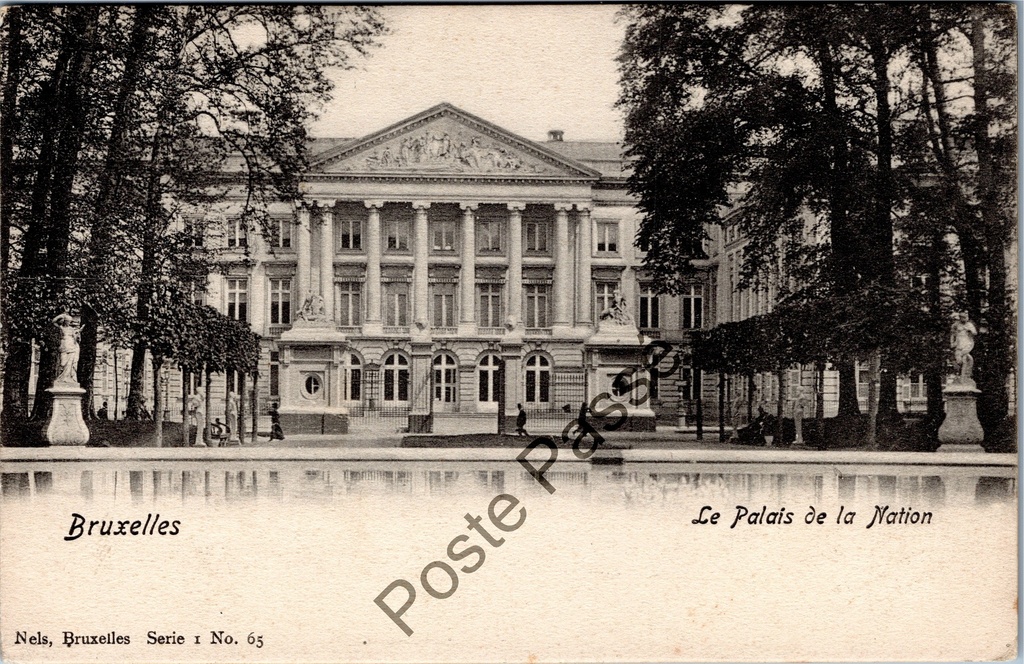 Bruxelles - "Le Palais de la Nation" - Palais de la Nation