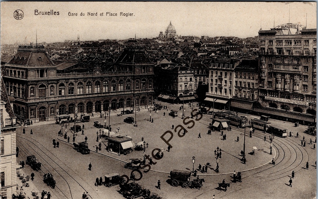 [Brussel0200] Brussel - "Gare du Nord et Place Rogier" - Noordstation en Rogierplein