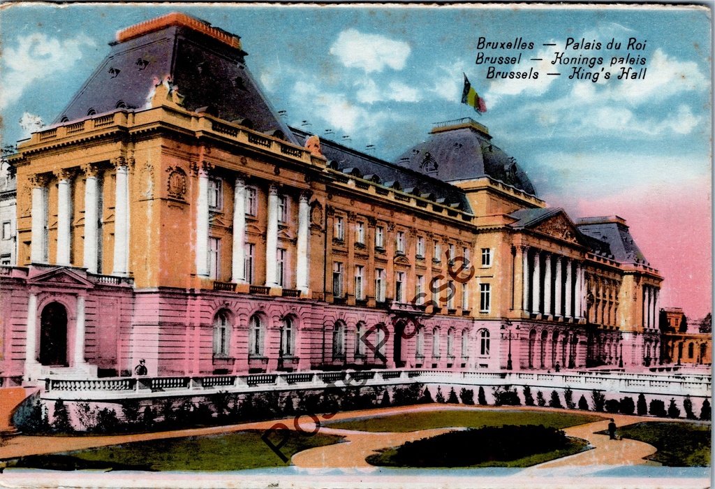 Brussels - "Palais du Roi" - Royal Palace