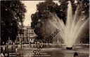 Bruxelles - "Le jet d'eau au Parc et le Parlement" - Fontaine du Parc de la Warande et du Parlement
