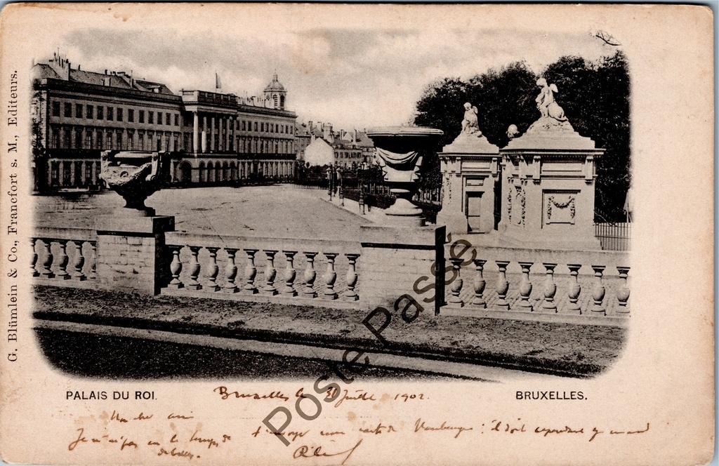 Brussels - "Palais du Roi" - Royal Palace