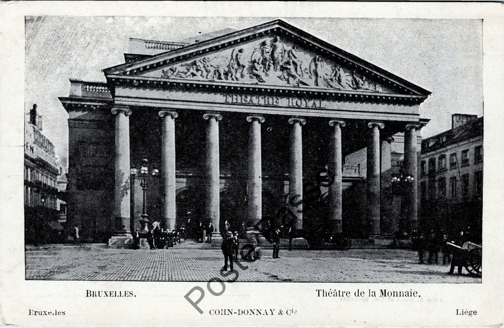 [Brussel0144] Brussels - "Théâtre de la Monnaie" - Monnaie Theatre