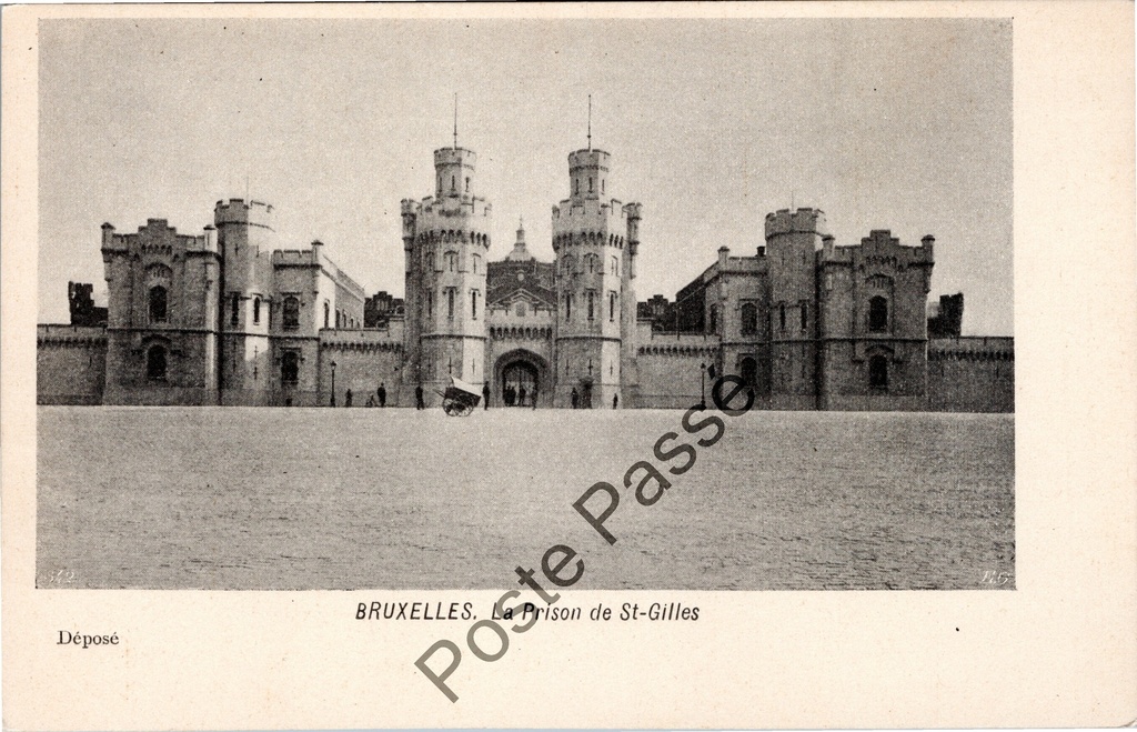 [Brussel0112] Bruxelles - "La Prison de St-Gilles" - Saint-Gilles Prison
