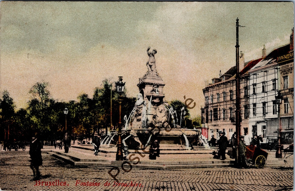 [Brussel0094] Brussel - "Fontaine de l'Anspach" - Anspachmemoriaal